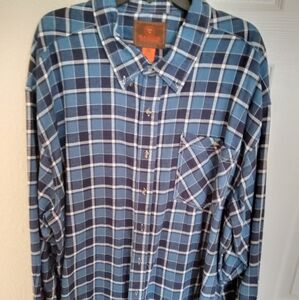 Men's Flannel Button Up 3XL Long Sleeve by Ranch Tough